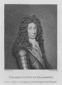 Philibert Comte de Grammont (gravura) de English School