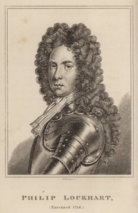 Philip Lockhart, executado em 1716 de English School