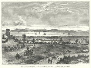 Picardy Village e Gayfield House (gravura) de English School