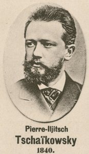 Pierre-Ilysch Tschaikowsky (gravura) de English School