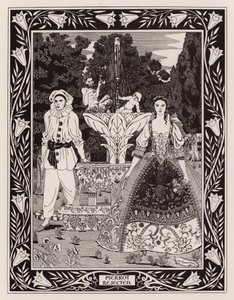 Pierrot rejeitado (litho) de English School