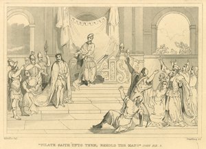 "Pilatos disse-lhes, eis o homem!", João XIX, 5 de English School