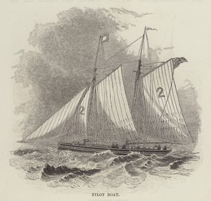 Piloto de barco (gravura) de English School