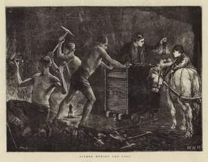 Pitmen que persegue o carvão