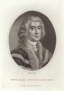 Pitt, conde de Chatham, 1766 de English School