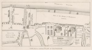 Plano de Bankside, Southwark de English School