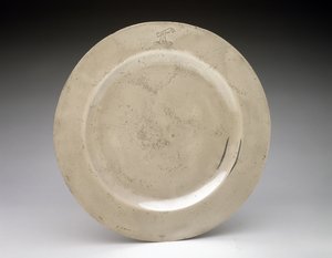 Placa, c. 1750 (peltre) de English School