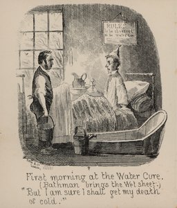 Prazeres de A Cura da Água, Primeira Manhã (gravura) de English School