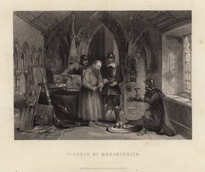 Pilhagem de mosteiros de English School