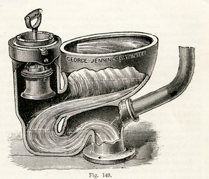 Armário de Válvula de Imersão, com pega erguida, 1870 de English School