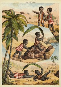 Cavalgada de Pompeu (chromolitho) de English School