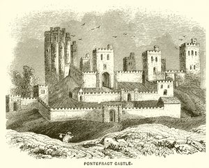 Castelo de Pontefract de English School