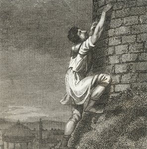 Pôncio Comminius subindo à Cidadela (gravura) de English School