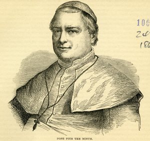 Papa Pio IX (gravura) de English School