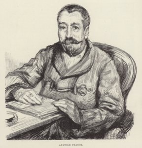 Retrato, de, Anatole, frança de English School
