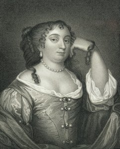 Retrato de Anne Hyde, Duquesa de York (1637-71), de &39;British Retratos Lodge&39;, 1823 de English School