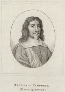 Retrato de archibald campbell de English School