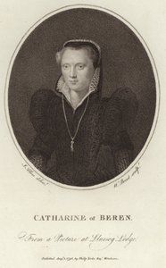 Retrato de Catharine ou ursos de English School