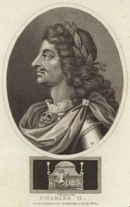 Retrato de charles ii da inglaterra de English School
