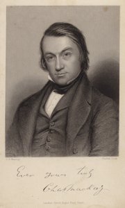 Retrato de Charles MacKay de English School