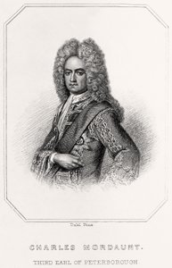 Retrato de Charles Mordaunt, 3º conde de Peterborough, 1835 de English School
