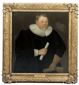 Retrato de David, primeiro conde de Barrymore, c.1636 de English School