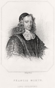 Retrato de Francis North, Lord Guildford, 1835 de English School