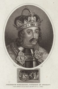 Retrato de Frederico Barbarossa de English School