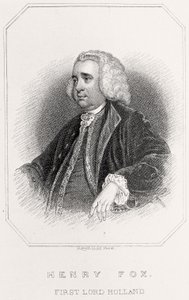 Retrato de Henry Fox, 1º Lord Holland, 1835 de English School