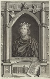 Retrato de Henrique III da Inglaterra de English School