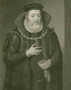 Retrato de James Hamilton (1517-1575), 2º Conde de Arran, de &39;British Retratos Lodge&39;, 1823 de English School