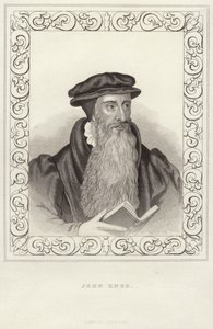 Retrato de john knox de English School