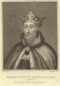 Retrato de John de Gaunt, Duque de Lancaster de English School