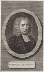 Retrato de Jonathan Swift de English School