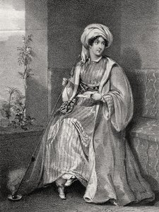 Retrato de Lady Hester Stanhope, de English School