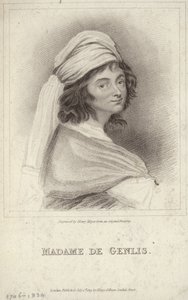 Retrato de madame de genlis de English School