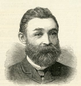 Retrato de Mr.R.Urwin, Secretário dos Comissários de Melhoramento de Tyne, 1884 de English School
