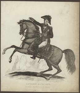 Retrato de Napoleão Bonaparte de English School