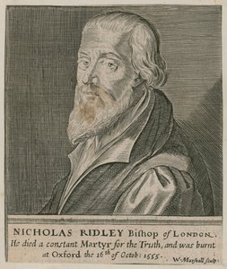 Retrato de nicholas ridley
