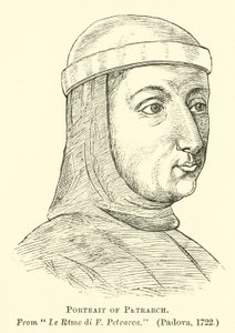 Retrato de petrarca de English School