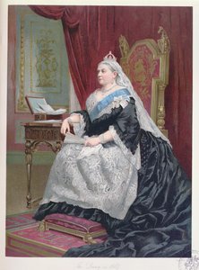 Retrato da Rainha Vitória (1819-1901) na época de seu Jubileu de Ouro em 1887, 1887