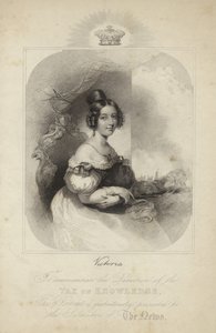 Retrato da rainha victoria de English School