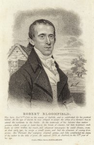 Retrato de Robert Bloomfield de English School