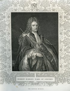 Retrato de Robert Harley, primeiro conde de Oxford (1671-1724) de English School