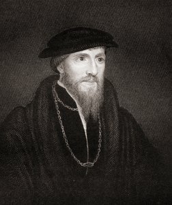 Retrato de Sir Anthony Denny (1501-49) de Lodges British Portraits, 1823