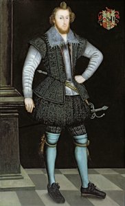 Retrato de Sir Edward Fox de Gwrrnego
