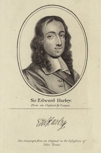 Retrato de Sir Edward Harley de English School