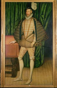 Retrato de Sir Jerome Bowes (d.1616), embaixador do Czar da Rússia, 1583