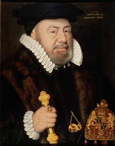 Retrato de Sir Nicholas Bacon (1509-79) 1579