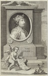 Retrato, de, stephen, de, inglaterra de English School